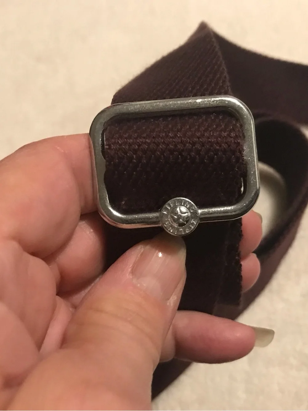 KIPLING BAG CROSSBODY PLUM MEDIUM